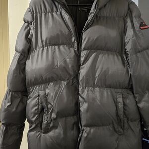 Men's Black Puffer Jacket